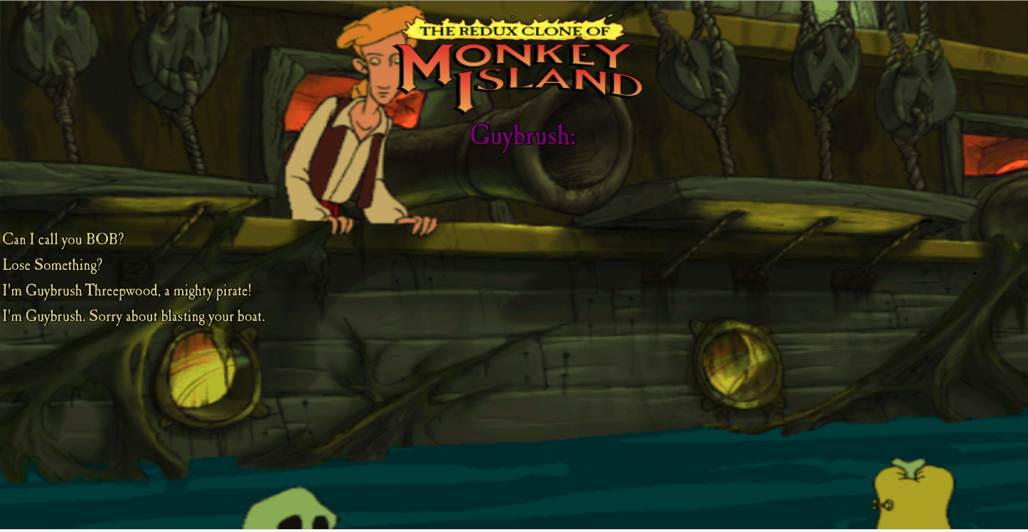 The Redux Clone of Monkey Island